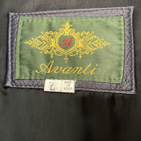 Vintage Avanti Leather Parka - Picture 3 of 3